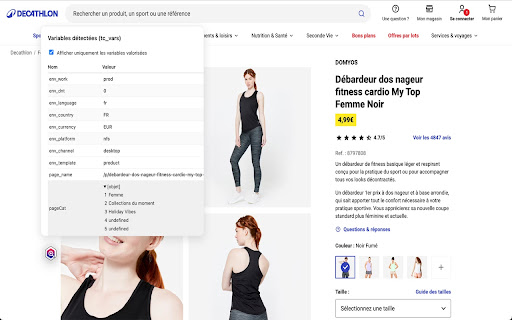 Datalayer [tc_vars] Checker  from Chrome web store to be run with OffiDocs Chromium online
